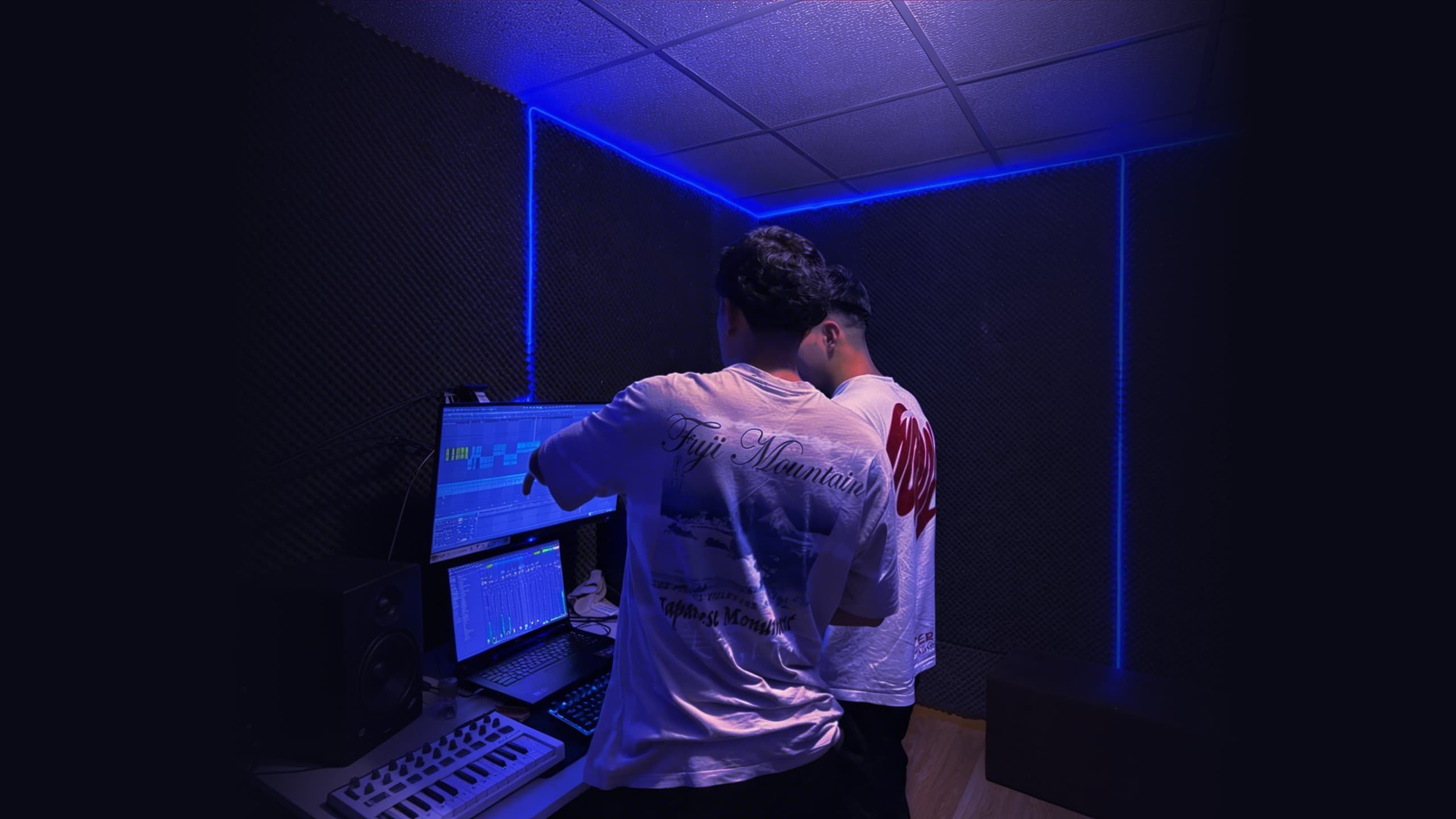 Sesión de grabación en estudio profesional Madrid centro.